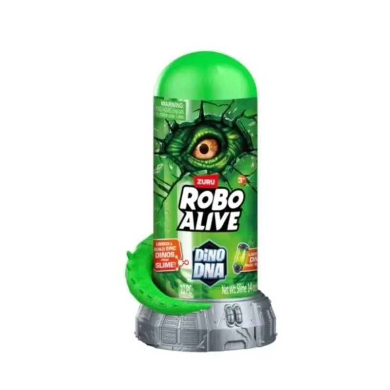 Подлинная серия Robo Alive Dino DNA собирает динозавр призрак слюну детские игрушки