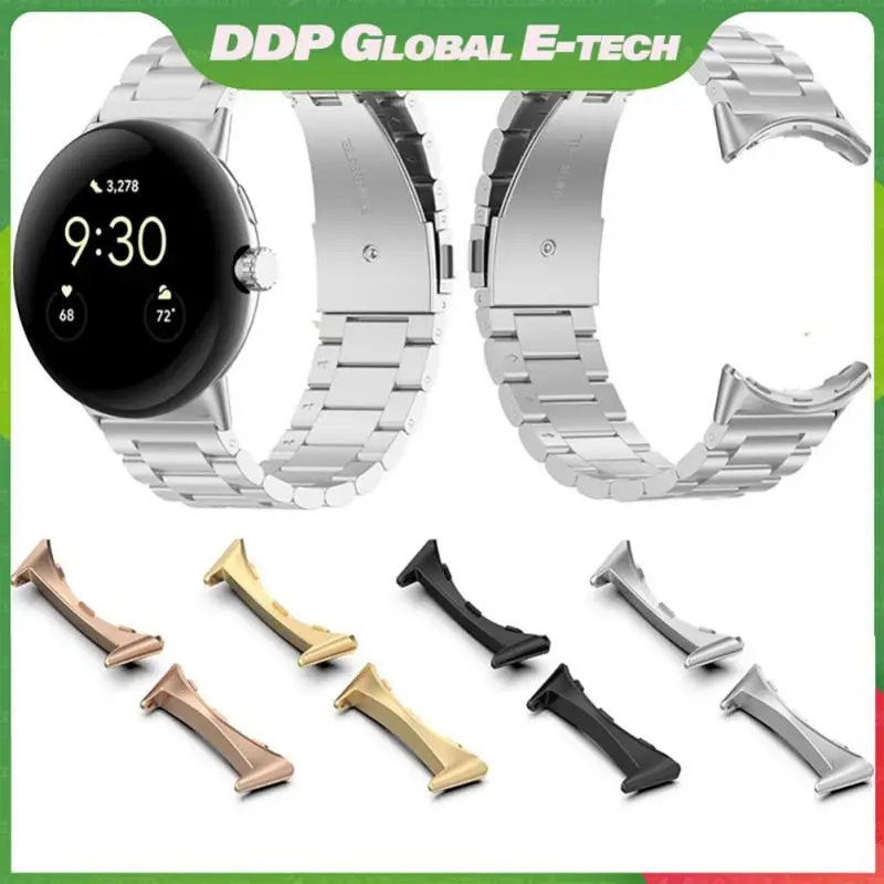 

Strap Connector For Google Pixel Watch Strap Adapter Metal Watch Band Connector Nylon Sports Watch Strap For Google Pixel Watch
