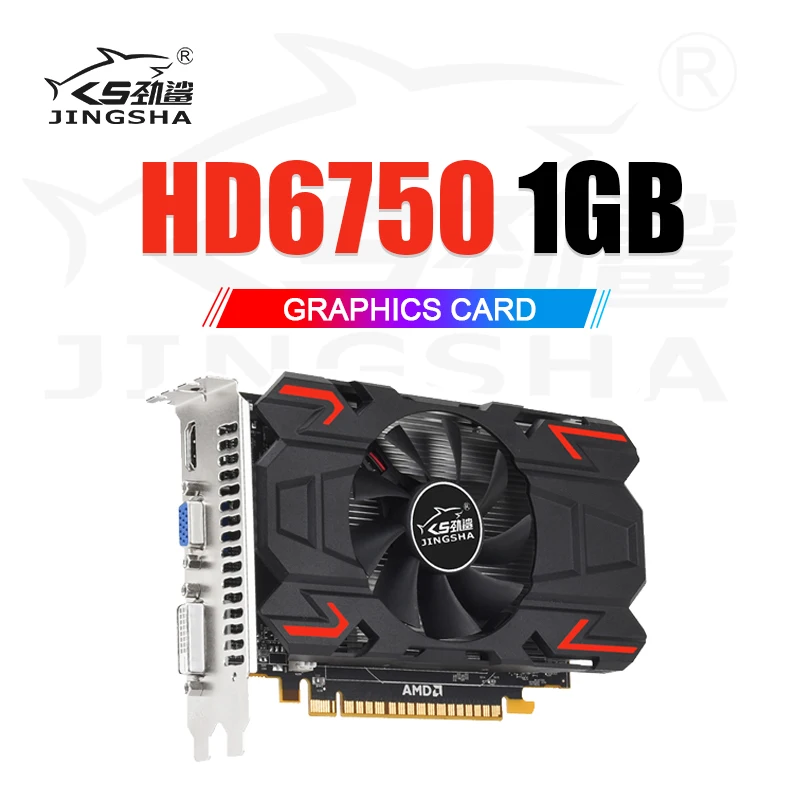 Видеокарта JINGSHA серии HD6700 HD 6770 1 ГБ 6700 без 7870 7850 7770 графические карты GPU для ПК |