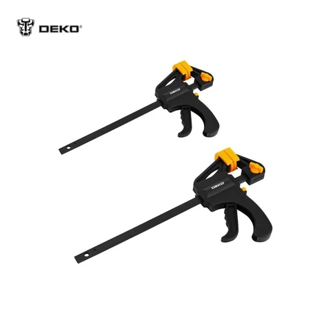 Струбцина быстрозажимная 100 мм DEKO CL100-2, 2 шт 065-0612 - изображение