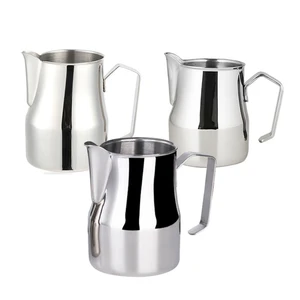 Stainless Steel Needle-nosed Pull Flower Cup Pull Flower Pot To Beat Milk Cup 350ml 500ml 750Ml New