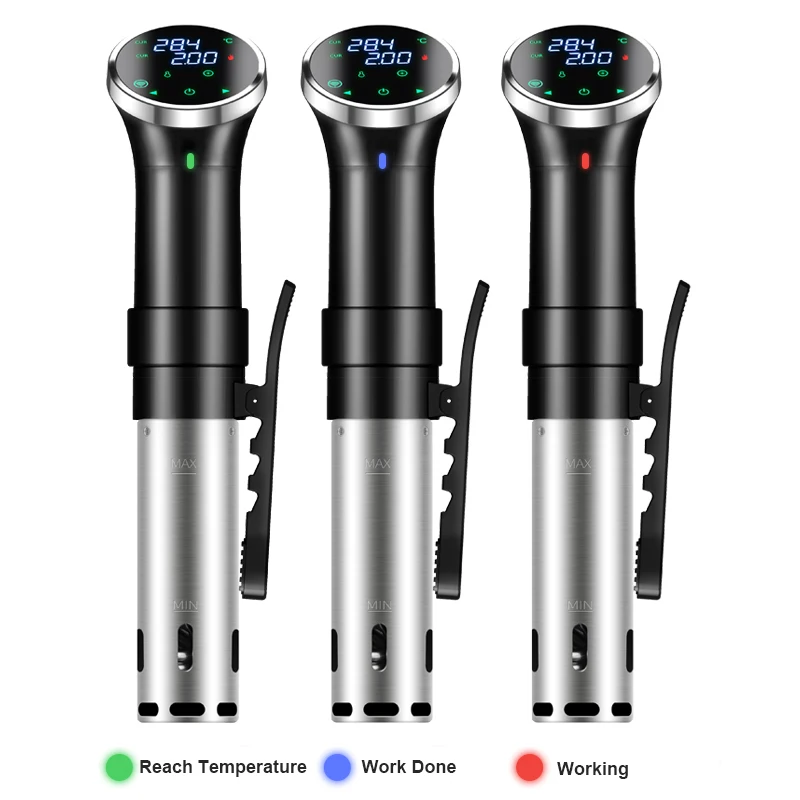 1100W WIFI Vacuum Sous Vide Cooker Immersion Circulator Accurate Cooking with LED Digital Display Tuya APP Slow Heater |
