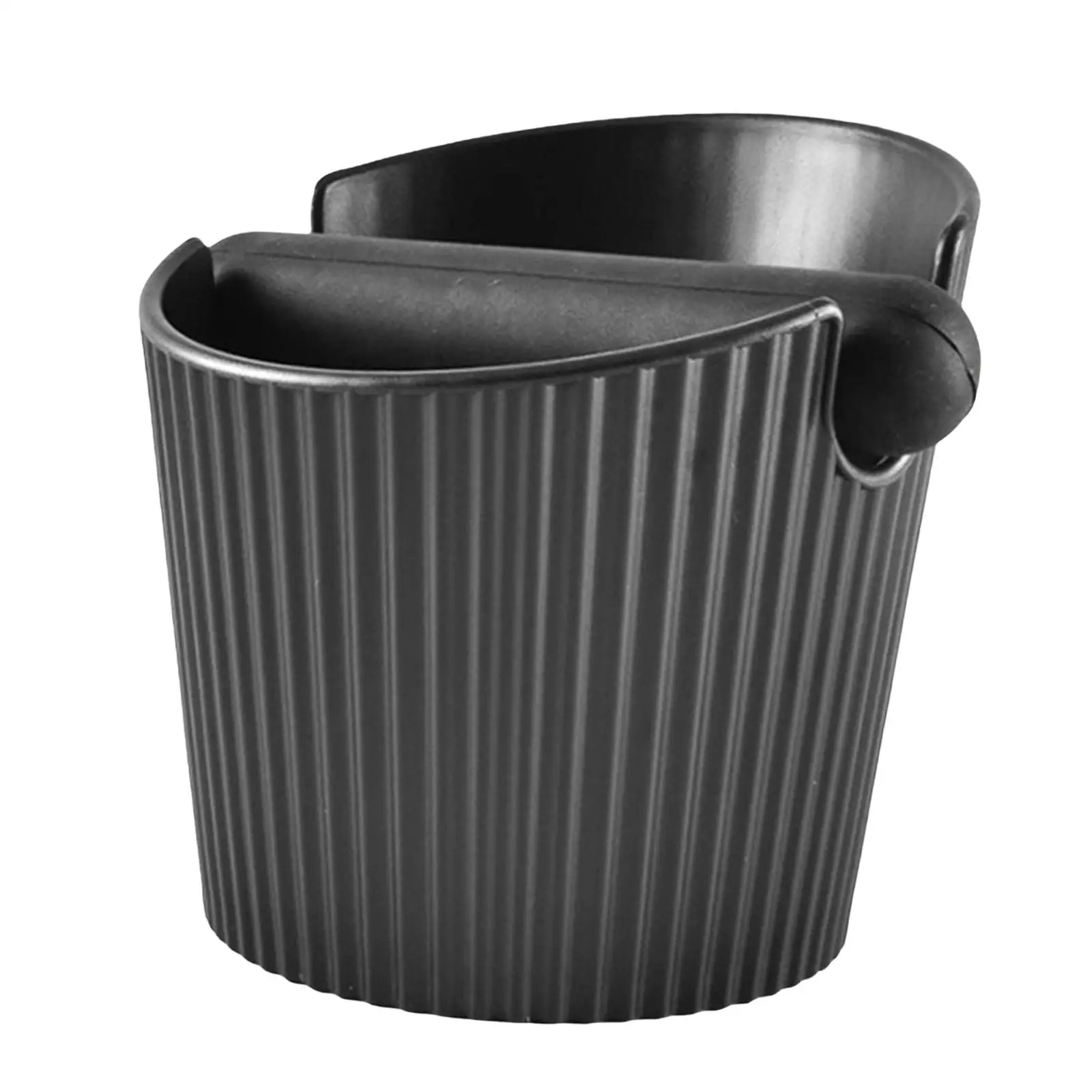 

Modern Espresso Knock Box Trash Bin Detachable Knock Bar Espresso Grind Tamper Bin Compact for Bar Cafe Home Easy Cleaning