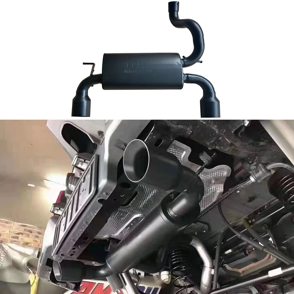 

Выхлопная труба подходит для Jeep Wrangler JK JL 2007-2022, стальной наконечник глушителя 4X4, аксессуары для внедорожной автоматической выхлопной системы