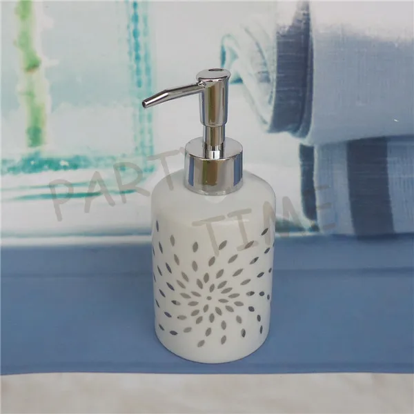 

Ceramic bathroom accessories set, toothbrush holder, decal sanitary