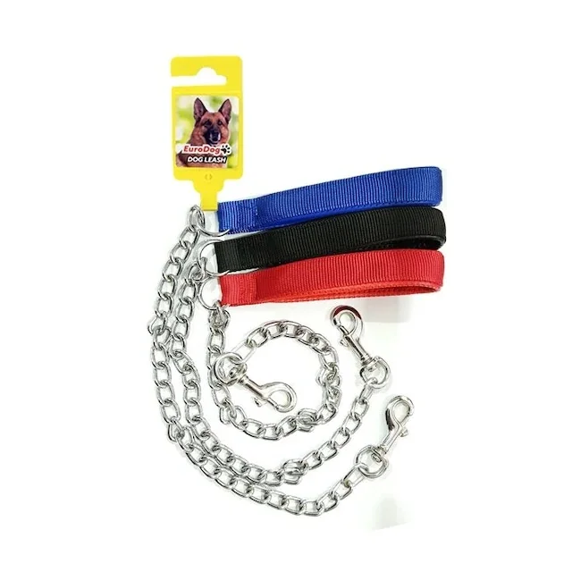 

EuroDog Soft Handle Chain Hand Leash 4 mm 65Cm 397179434