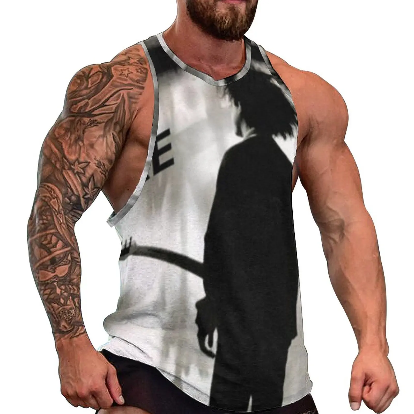 

The Cure Band Galaxy Boys Tank Top Music Album Black Man Cool Streetwear Tops Summer Training Man's Graphic Sleeveless Shirts