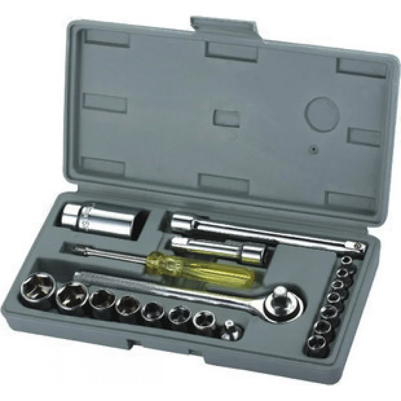 

Combination Tool Kit Sleeve Tool Set21-Piece Set Wrench Wholesale Spot Boxed Auto Repair Motorcycle