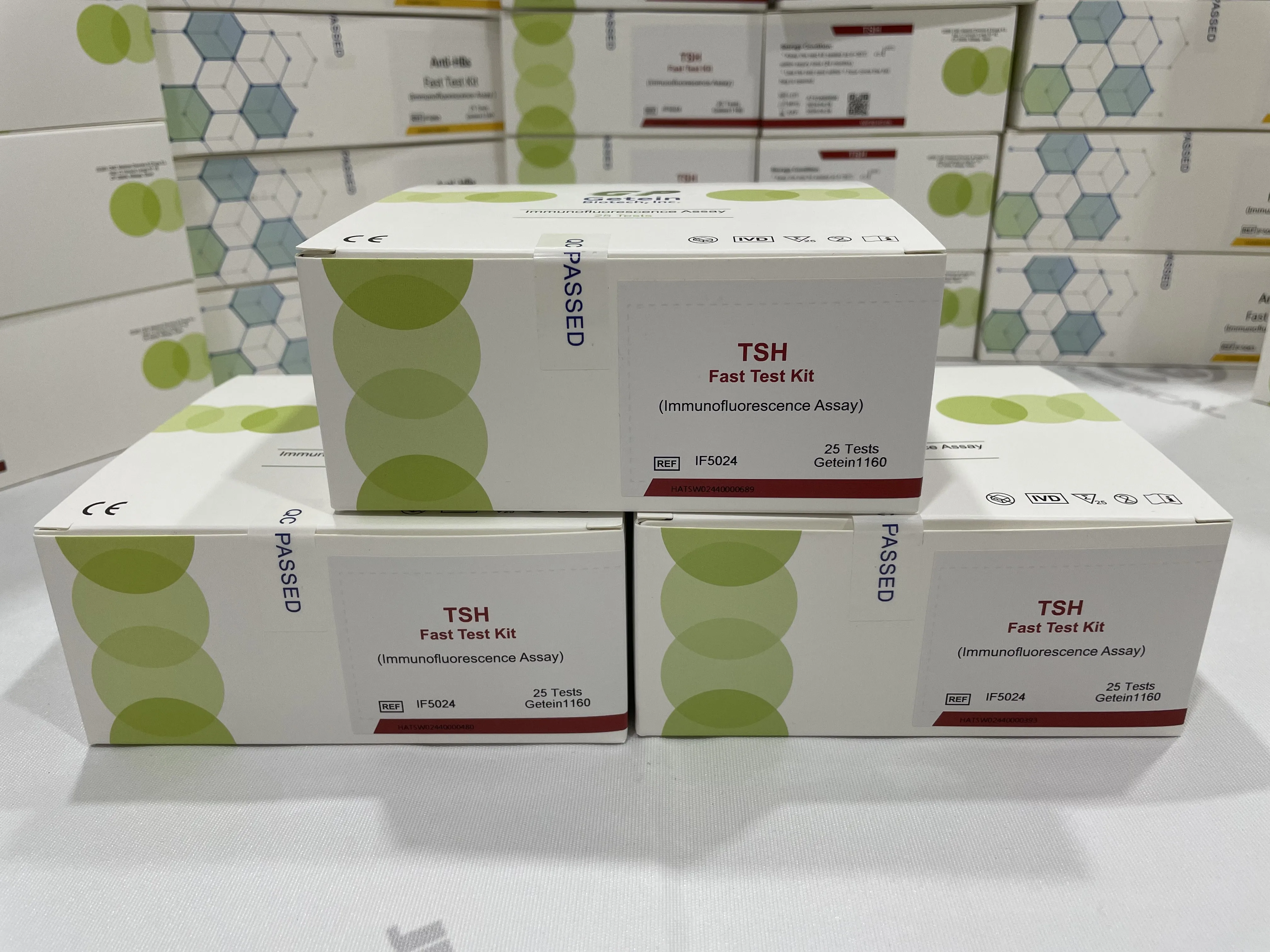 Иммунофлуоресцентный количественный анализатор Getein Тестовые наборы реагенты