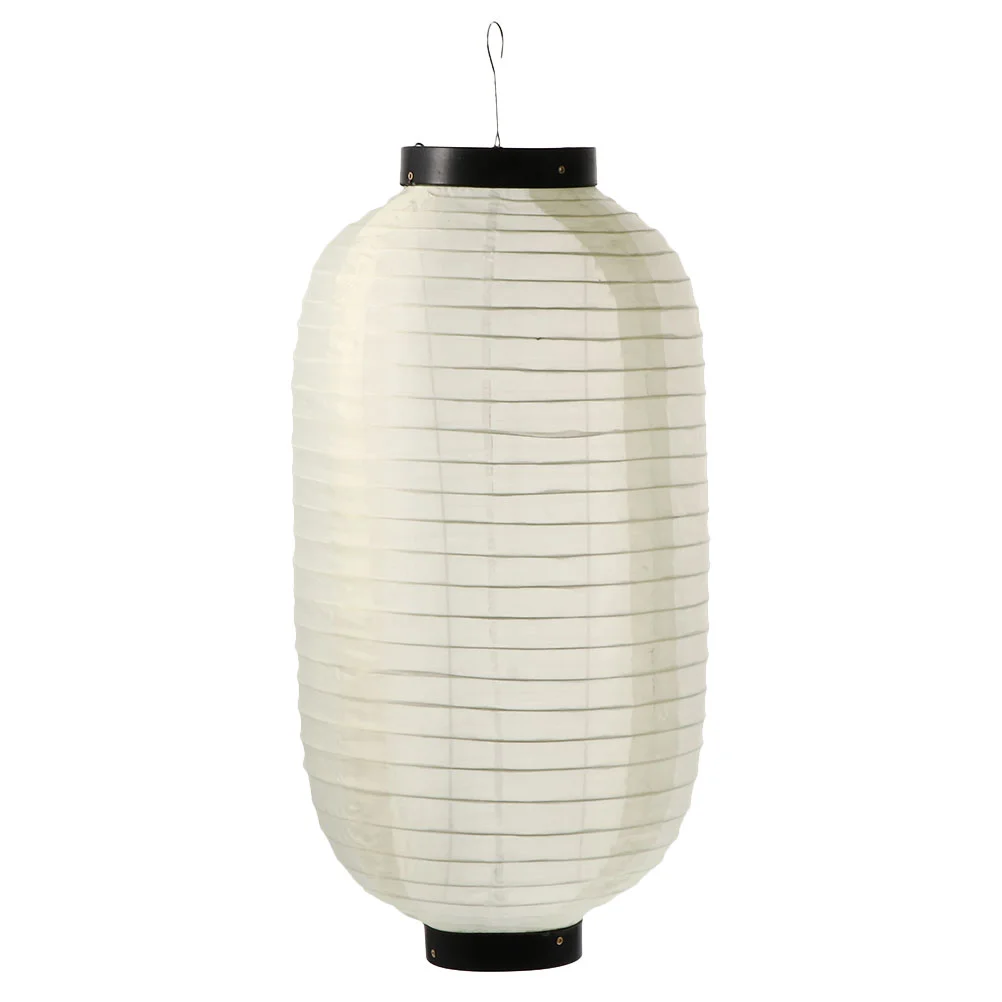 

Traditional Japanese Style Hanging Lantern Waterproof Foldable Lampshades Blank Festival Indoor Outdoor Lanterns for Home Ramen