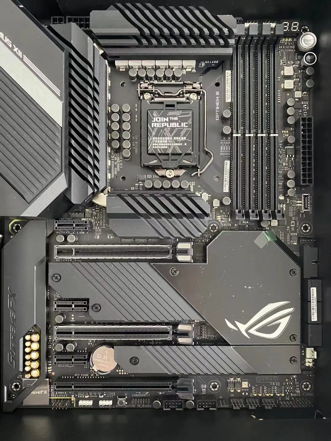 

ROG MAXIMUS XII APEX M12A motherboard
