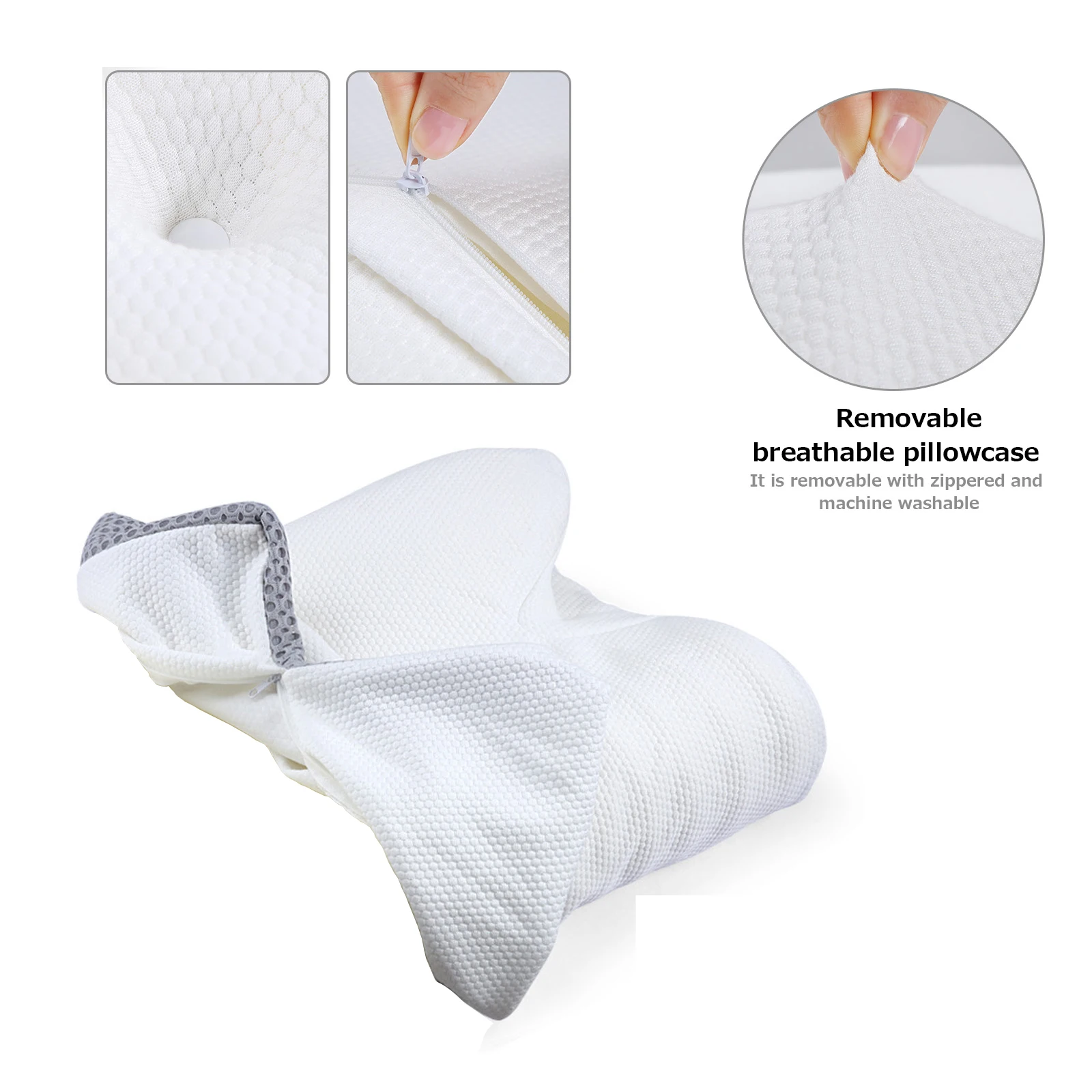 100% Polyester Fiber Pillowcase Pillow Cover Comfortable Rem