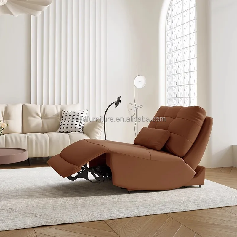 ü Bella Foshan Power Electric Single Leather Seat Recliner Sofa Popularnie Zalecana
