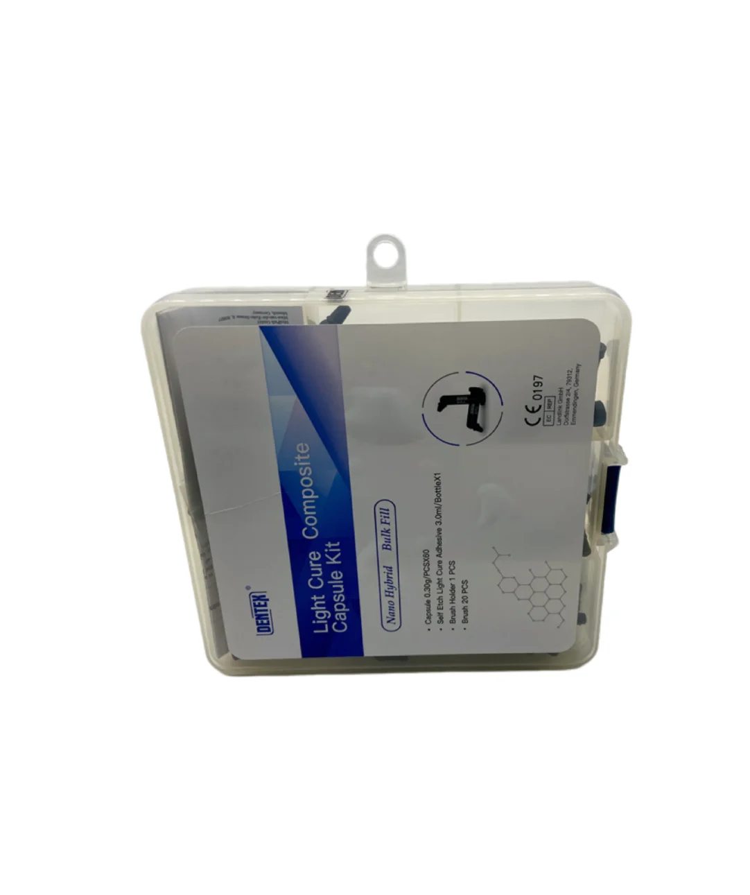 Сертифицированный CE DX. Комплект композитных капсул Light Cure стоматологический