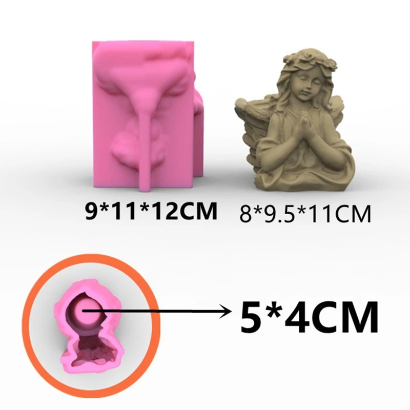 Геометрический гипсовый цветочный горшок силиконовая форма для литья из