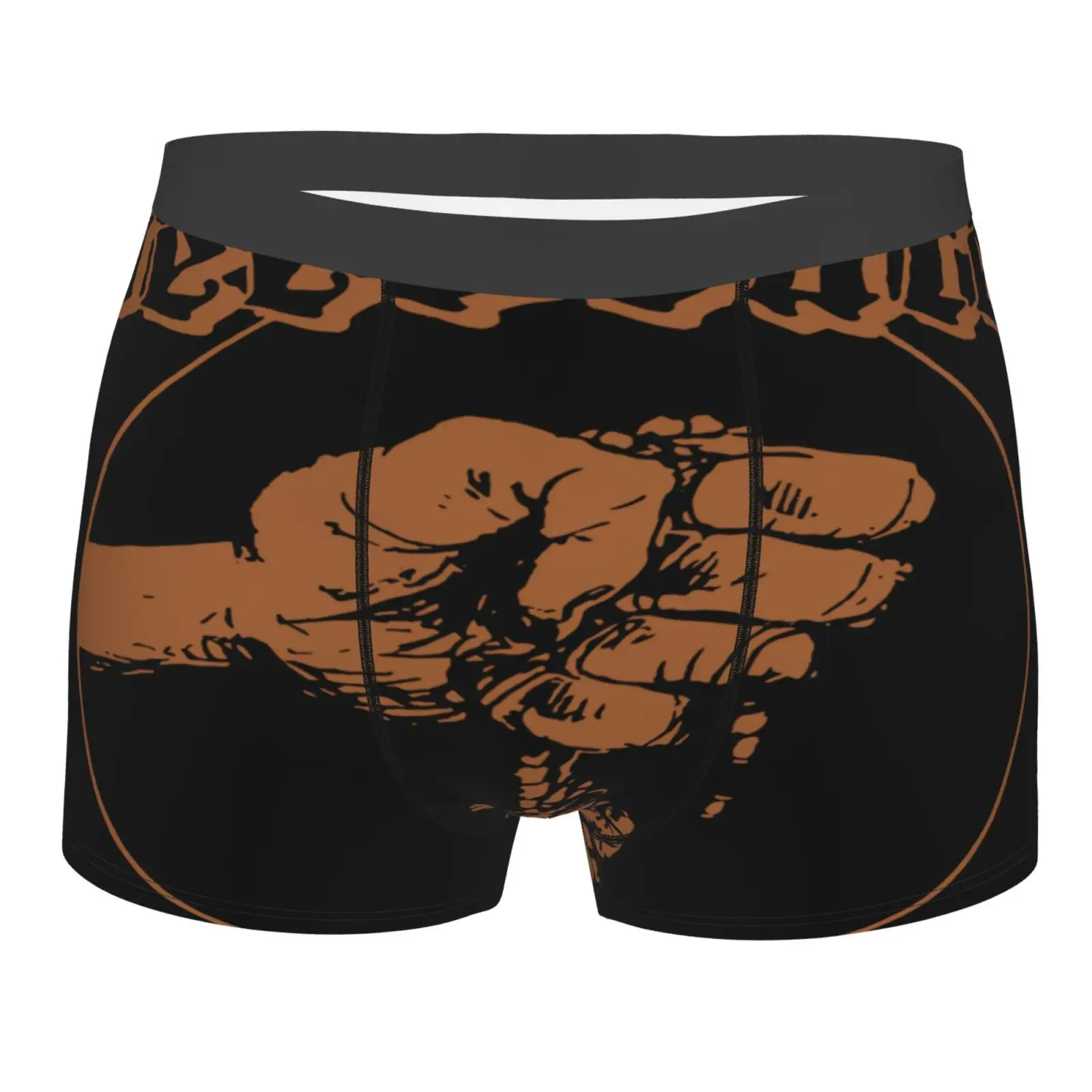 

Трусы Weedeater мужские с карманом, пикантное нижнее белье из полиэстера, с надписью God Luck And Good Speed, 3808