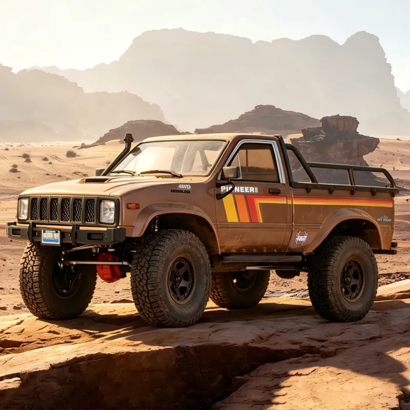 Фото Rgt 1/10 Ex86110pro Pioneer II Бесколлекторный радиоуправляемый автомобиль 4WD, внедорожный пикап, пустынный краулер для взрослых любителей хобби. №2