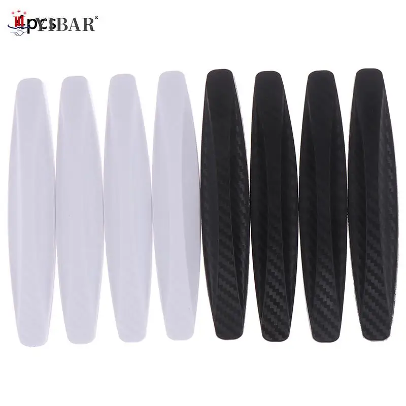 

4PCS Black Car Door Protector Soft Auto Door Guard Edge Corner Bumper Guard Buffer Molding Protection Strip Car Styling