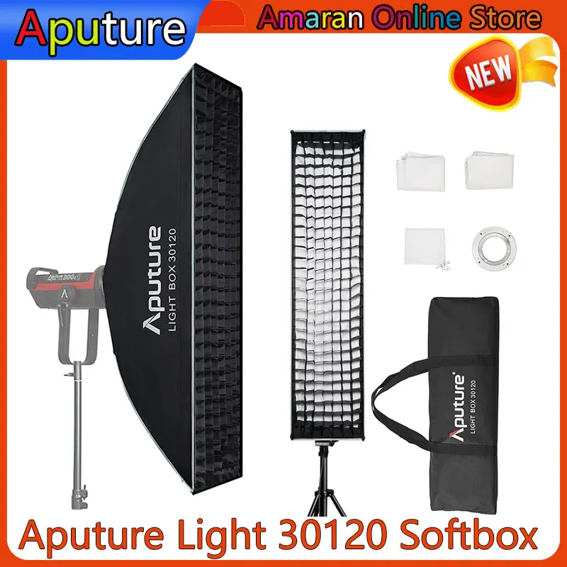 Свет Aputure Box 30120 квадратный софтбокс стандартное Крепление Bowens для Aputure LS120dII 300dII 300x Amaran 60x/60d/100d/200d/100x/200x