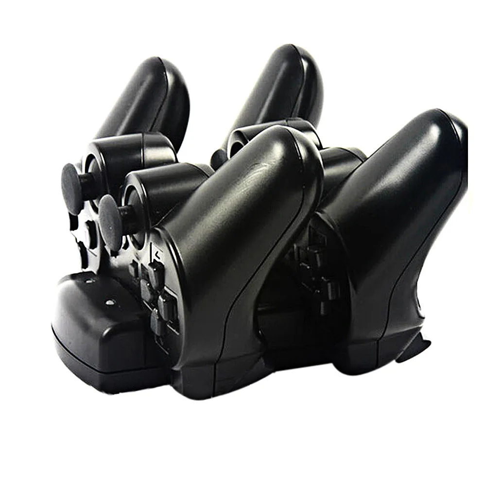 Геймпад для PS3 база зарядки контроллера сменная док-станция с двойным зарядным