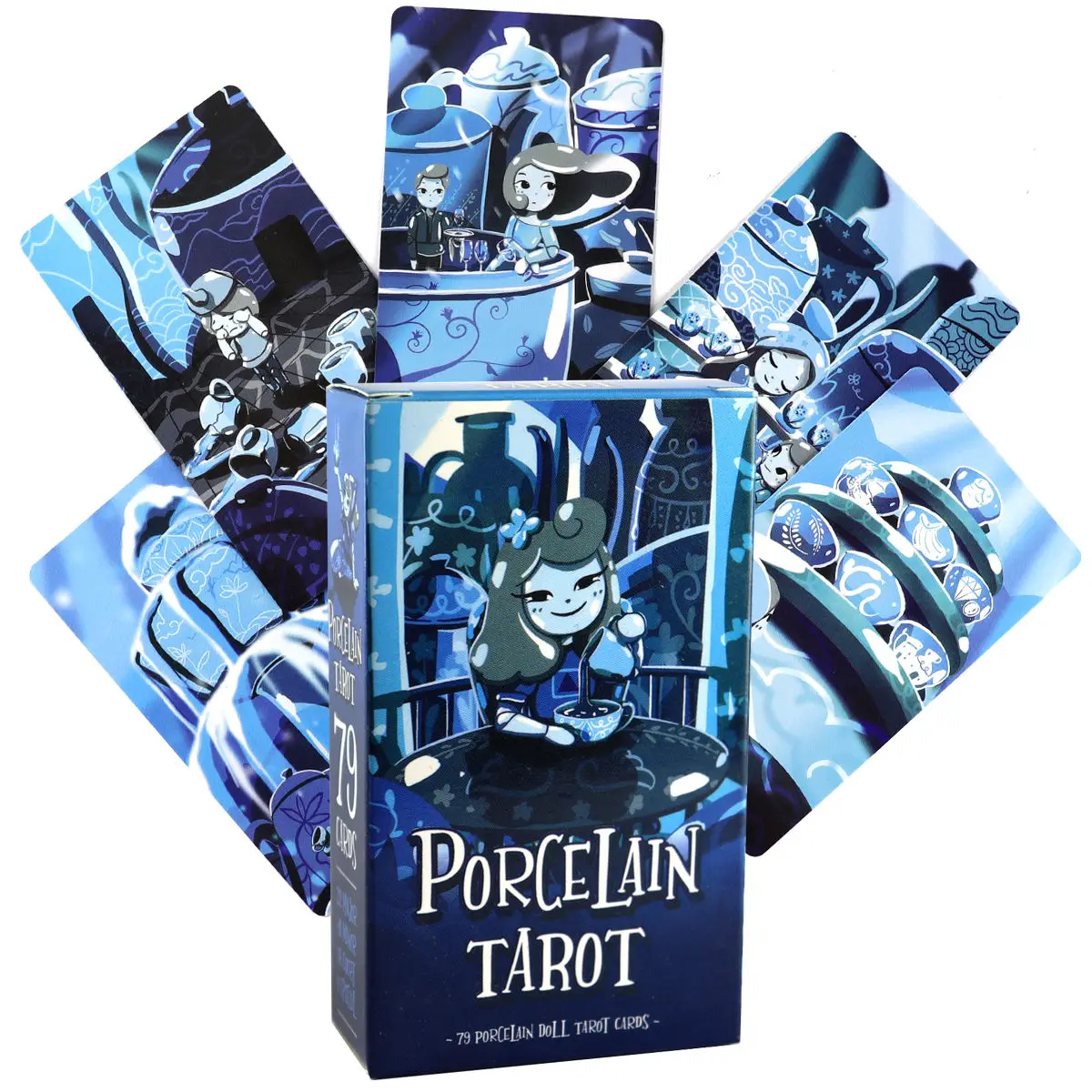 

Фарфоровая Керамическая кукла Tarot 10,3*6 см 78 Vettel Tarot бренд на английском языке