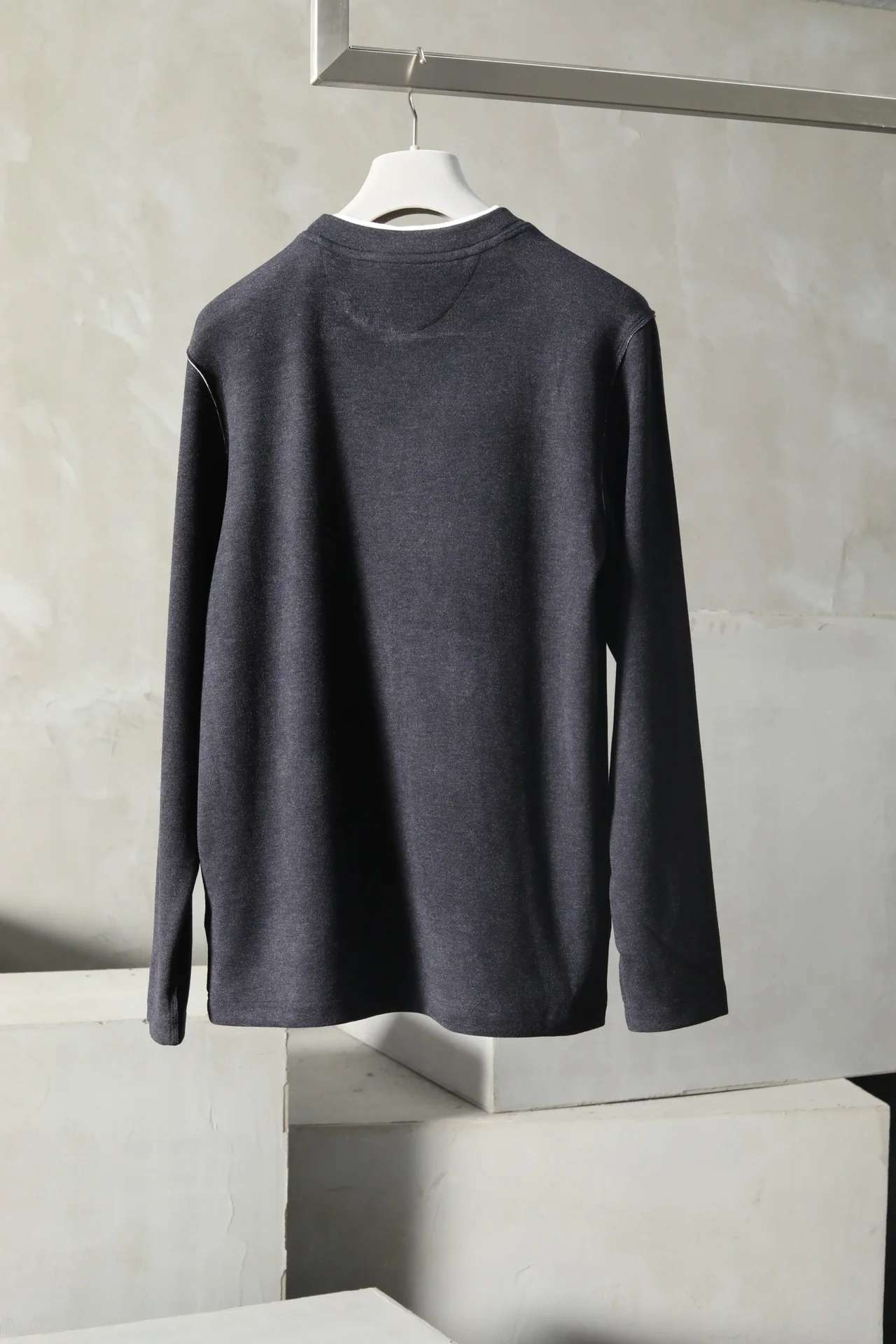 2025 DIKU Мужской бутиковый осенне-зимний новый кашемировый базовый свитер очень