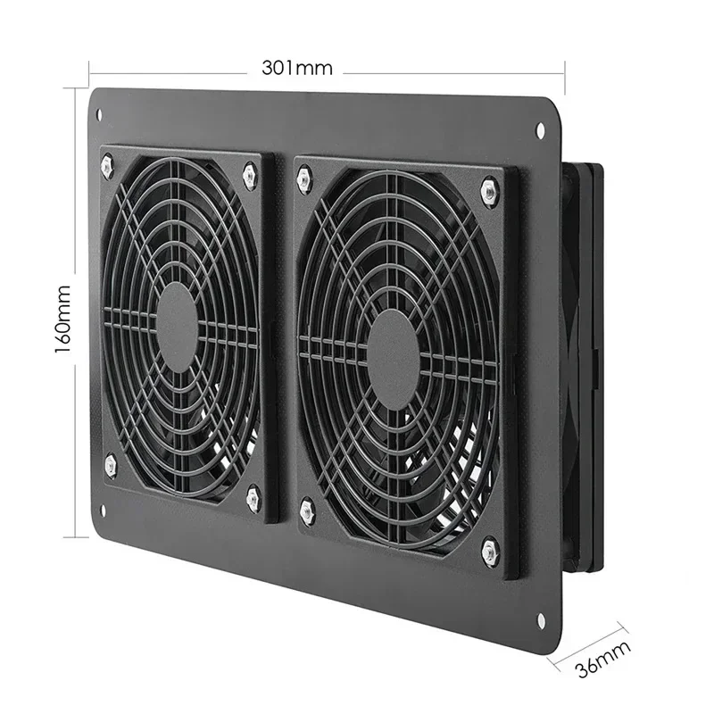 Высокоэффективный Уличный Вентилятор На Солнечной Энергии Двойной Вытяжной Для