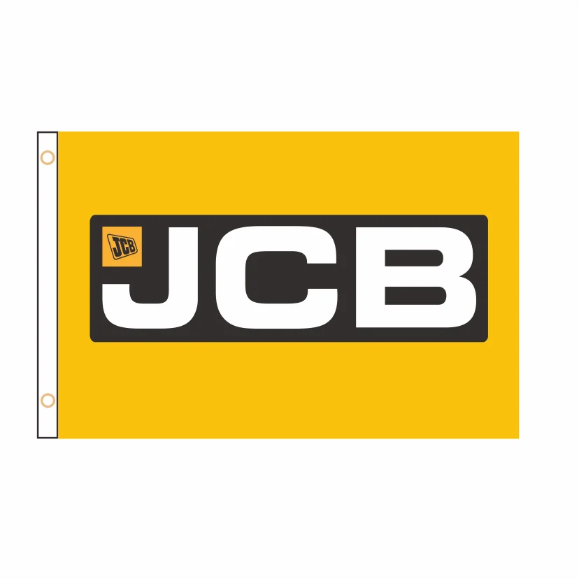 Экскаватор флаг JCB баннер 2 фута * 3 5 футов украшение рекламное Спортивное