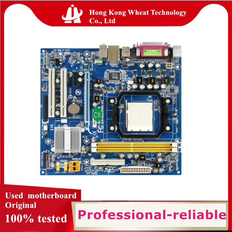 M61P для телефона оригинальная б/у материнская плата телефон разъем AM2 DDR2 USB2.0 SATA2