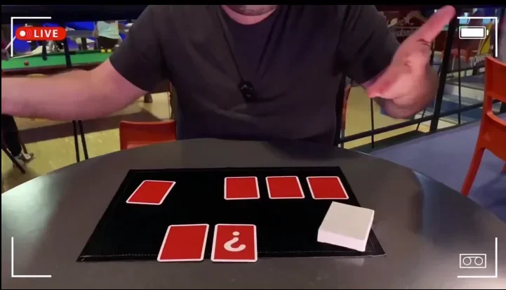 M-PREDICTION от Mickael Chatelain Card Магические трюки Крупный план Уличный ментализм Магия