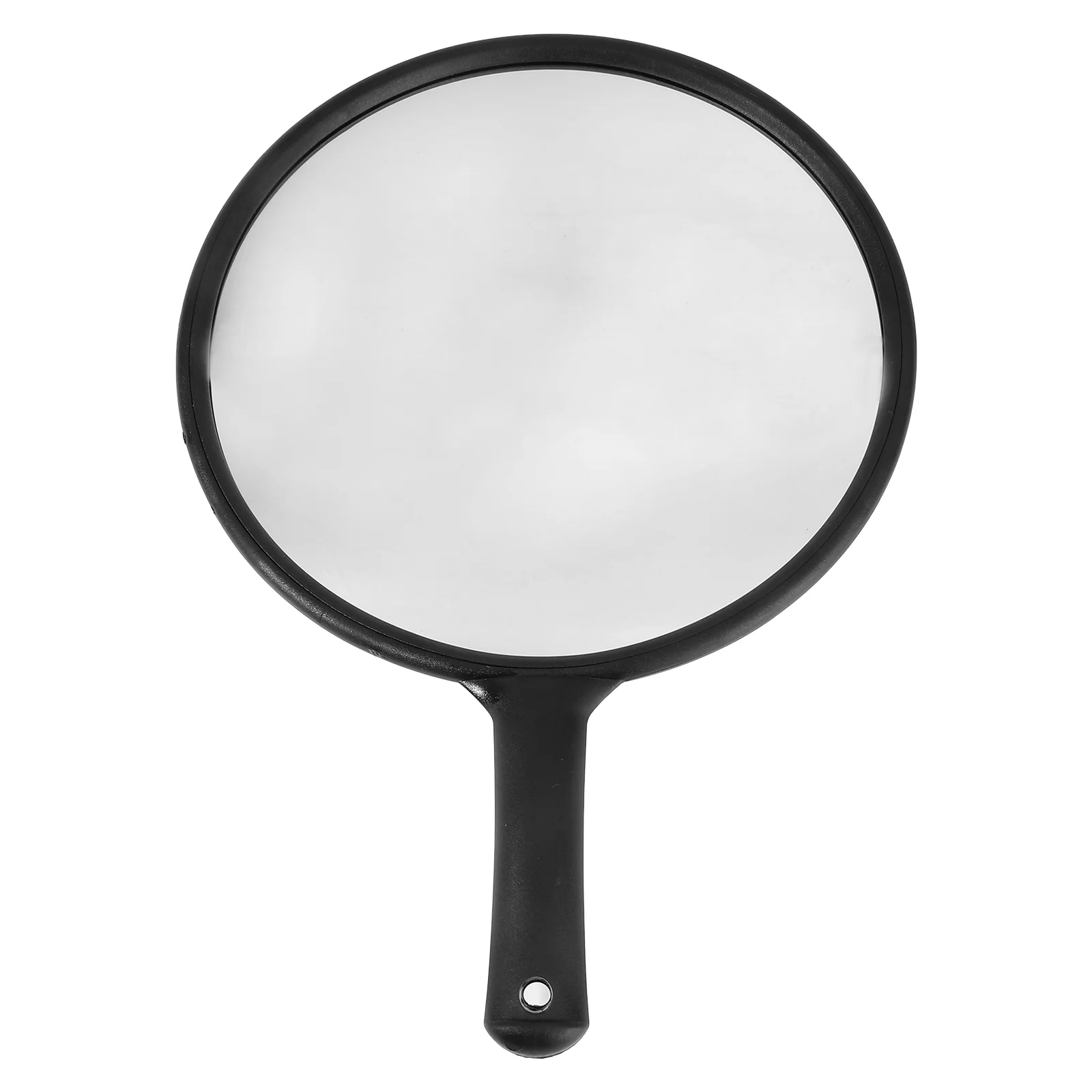 

Mirror Makeup Hand Handle Handheld Round Travel Compact Smallportablesalon View Dresser Rear Beauty Women Mirrors Tabletop