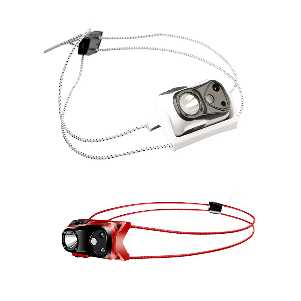 

Mini Portable Sensor Waterproof Headlamp Outdoor USB Recharge Head Torch Lamp