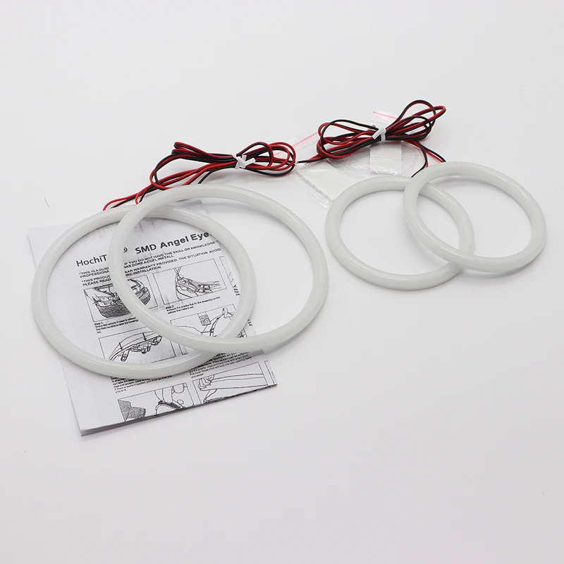 

Светодиодная лампа в форме Ангельского глаза из хлопка для BMW 3 серии E90 E91 2005 2006-2008, ксеноновые фары