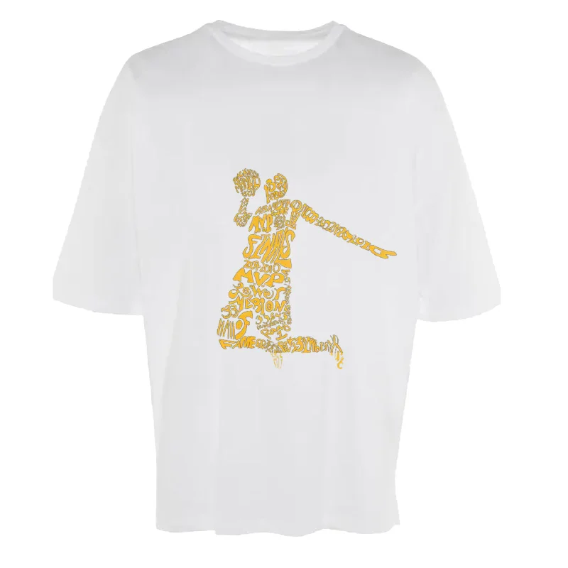 Классическая футболка для коби dunk любителей баскетбола с короткими рукавами