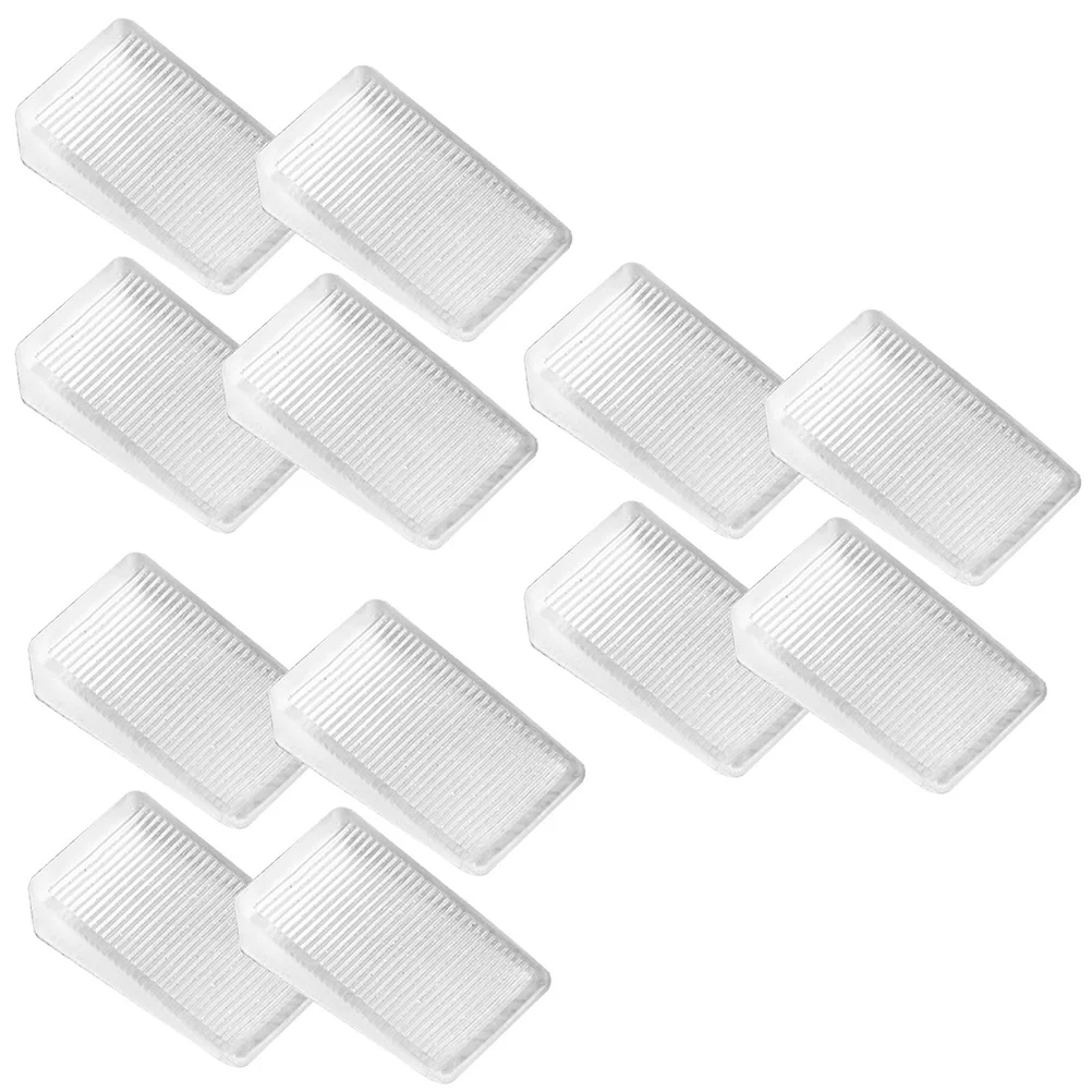

12 Pcs Tables Chairs Furniture Leveling Pad Small Straightener Soft Leveler Pvc Construction Shims