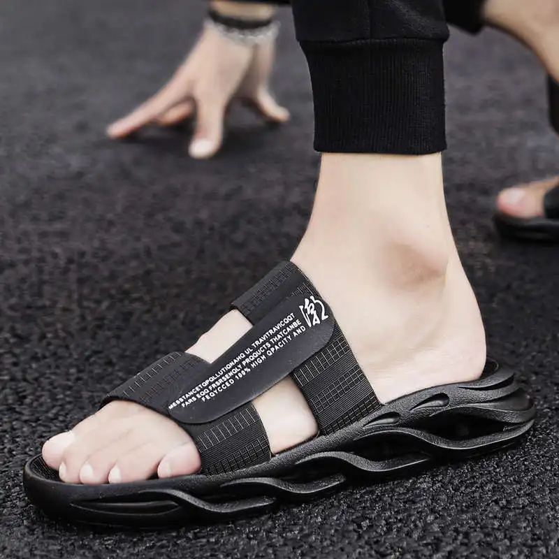 

Snickers Brand Sandal Shoues Soft Home Slippers Trainers Men's Flip Flops Fashion Tennis 2022 Summer Shoes For Men Daily Tennis