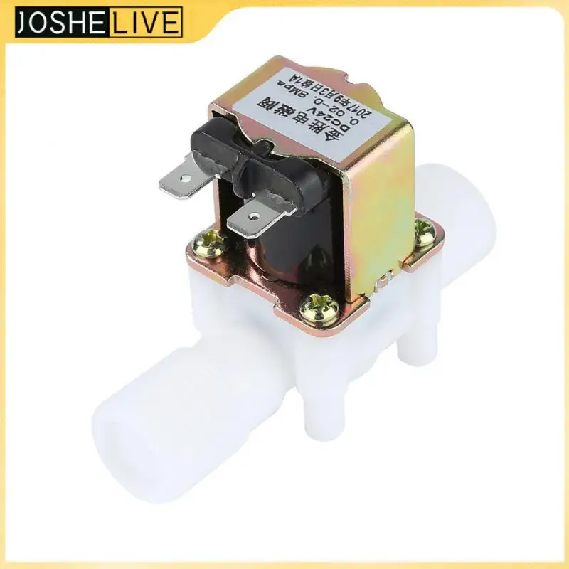 

Solenoid Valve Coil DC 12V Electric Solenoid Valve Normally Closed Water Inlet Flow Switch Parallel Thread Connection