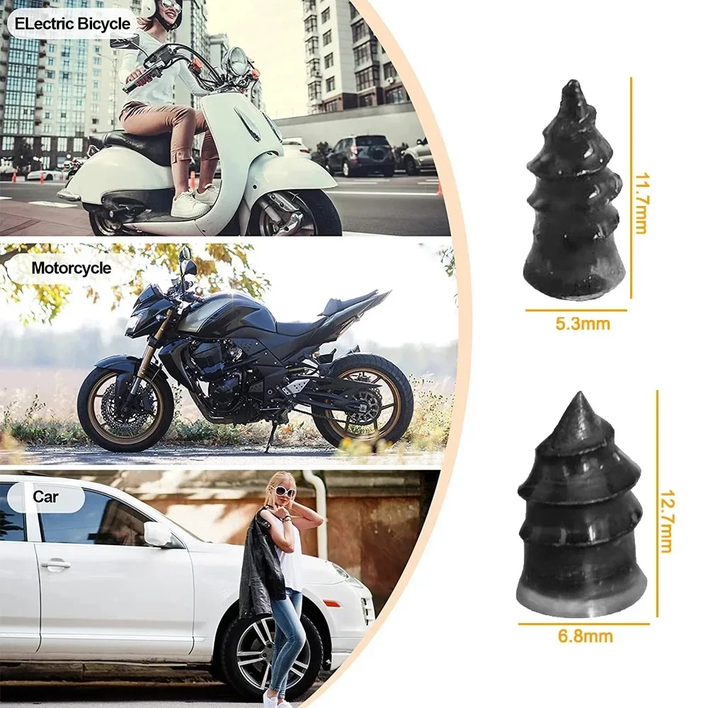 Набор гвоздей для вакуумного ремонта шин комплект из 10 предметов автомобильных