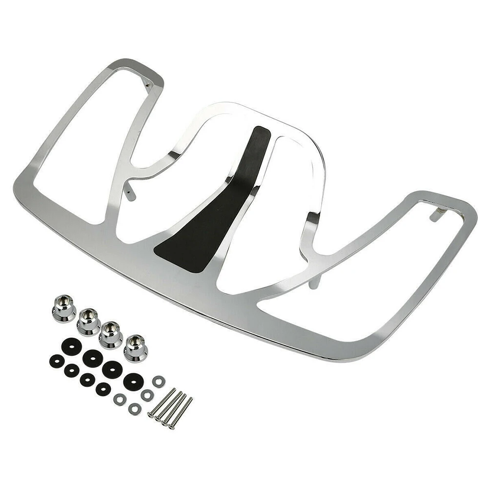 

Ex factory price High quality 1PCS Chrome Motorcycle Luggage Rack For Honda Goldwing GL1800 GL-1800 2001-2017