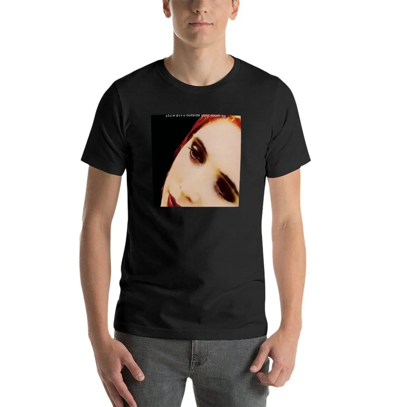 Футболка с группой за пределами вашей комнаты хлопковые футболки рисунком