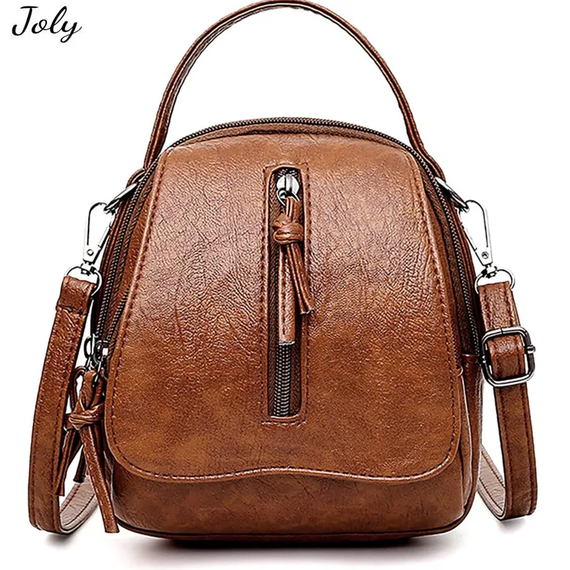 

Женская винтажная сумка через плечо для телефона, маленькая милая Наплечная Сумка для девушек-подростков, маленький кошелек из мягкой иску...