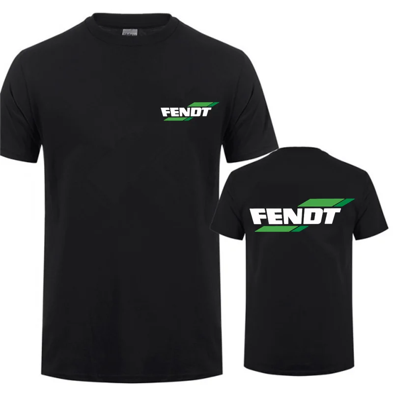 

2022 Summer FENDT T Shirt Men Cotton Causal O-neck Basic T-shirt Male High Quality Classical New Slim fit Tops