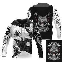 new fashion men wolf animal 3d printed hooded hoodies men womens shinning wolf design sweatshirts 3d harajuku hoody 13