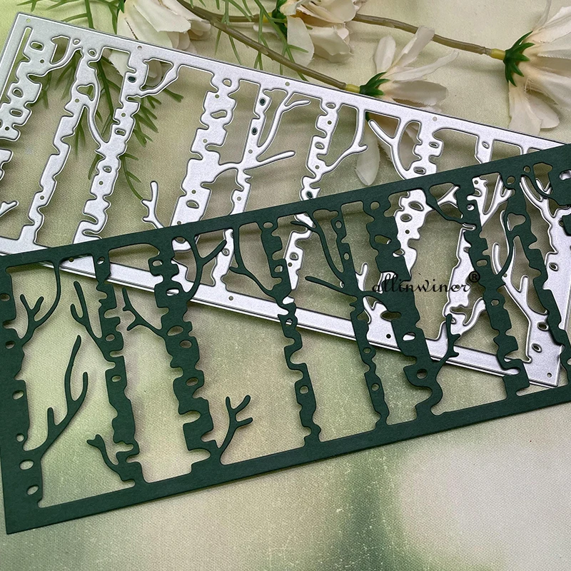 

New Forest rectangular frame DIY Craft Metal Cutting Die Scrapbook Embossed Paper Card Album Craft Template Stencil Dies