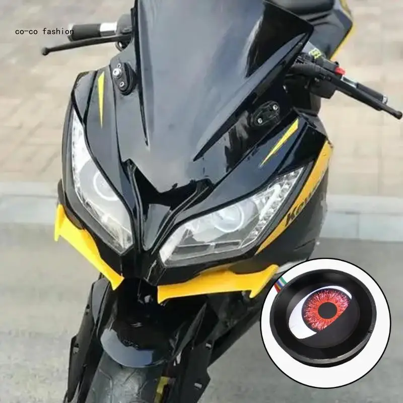 517B 12V светодиодные динамические фары для глаз автомобильные в сборе