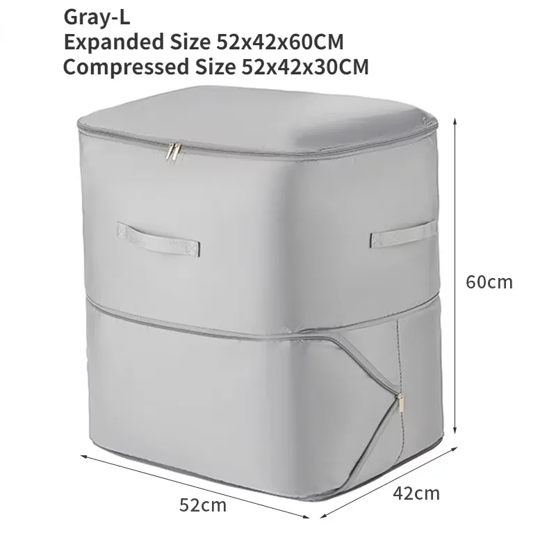 

Большая компрессионная сумка, одеяло, шкаф для одежды, органайзер для хранения, ультра компактный органайзер для самостоятельной сжатия