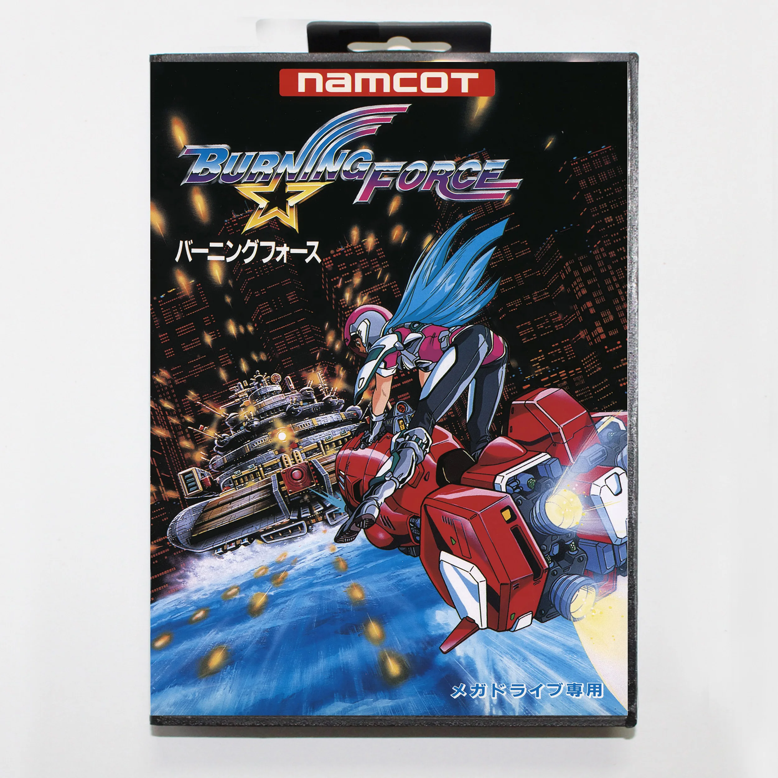 

Burning Force 16bit MD Game Card For Sega Mega Drive/ Genesis with JP Retail Box