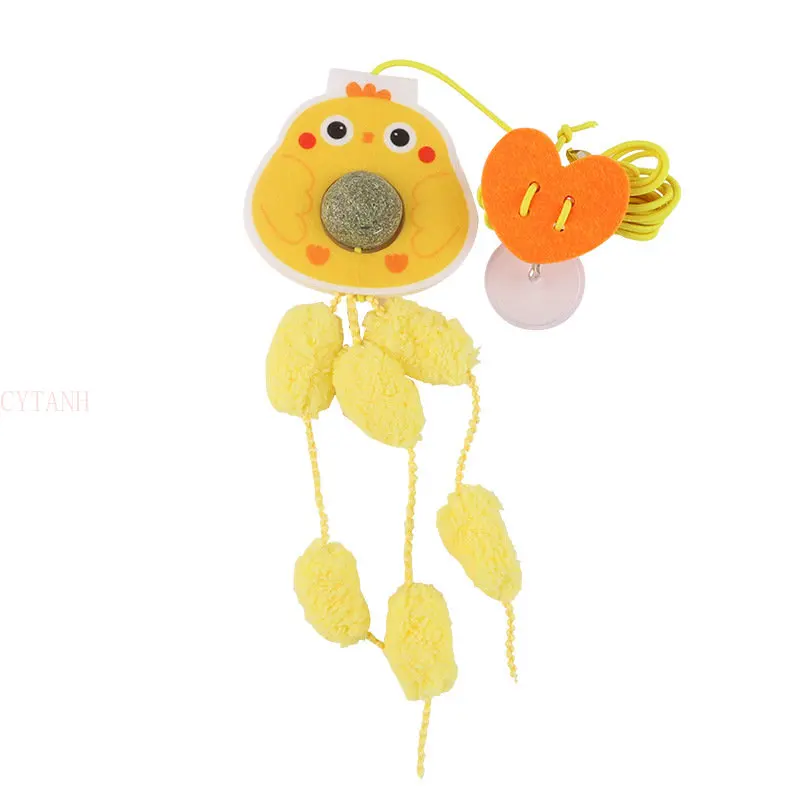 

Cat Toy Swing Sticky Disc Elastic Hanging Door Teasing Cat Rope Teasing Catnip Long Rope Cat Toy Cat Accessories Pet Kitten Toy