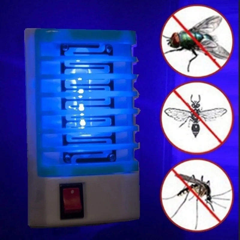 Миниатюрные Лампы-ловушки для комаров светодиодный Электрический