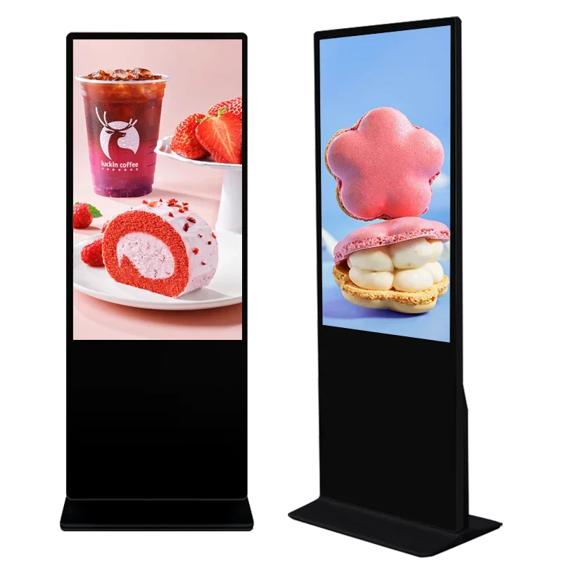 Фото VETO LCD Напольный внутренний вертикальный тотем Реклама Коммерческий видеоплеер с цифровыми вывесками и дисплеем №1